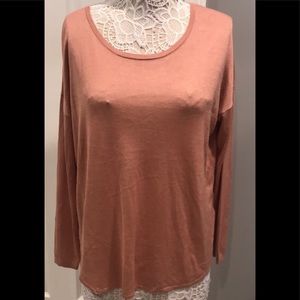 H&M basic long sleeve blouse